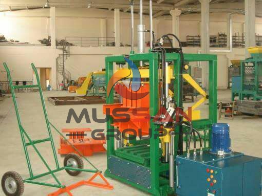 Одинарная шлакоблочная машина для производства шлакоблоков