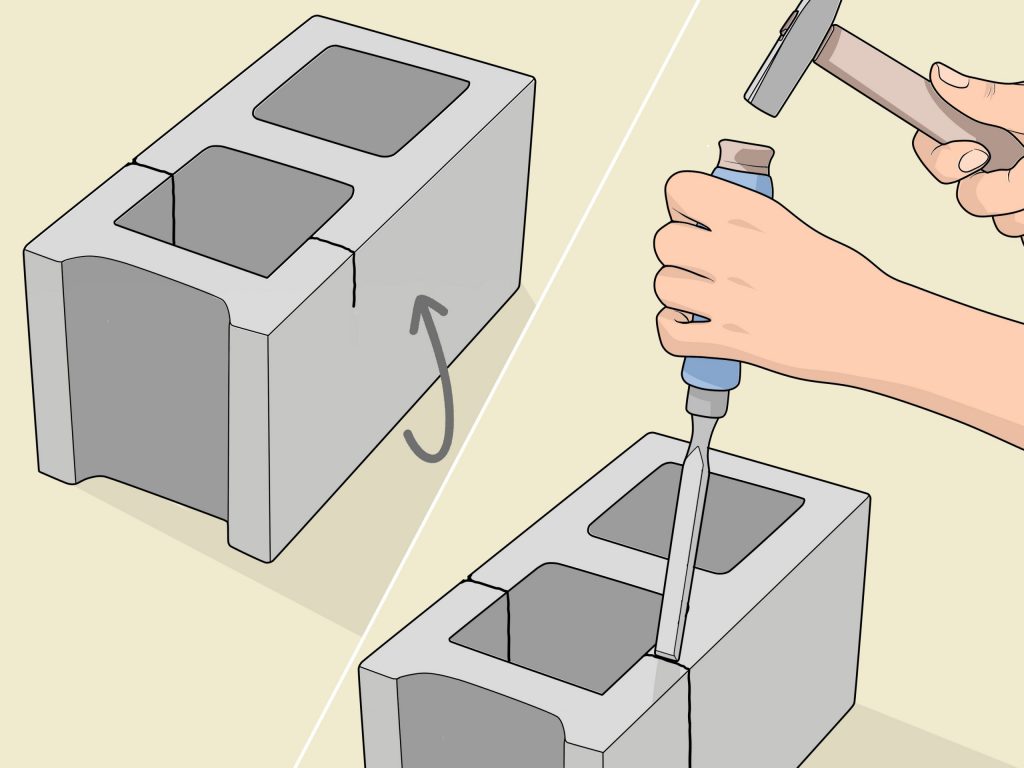Как резать бетонный блок?