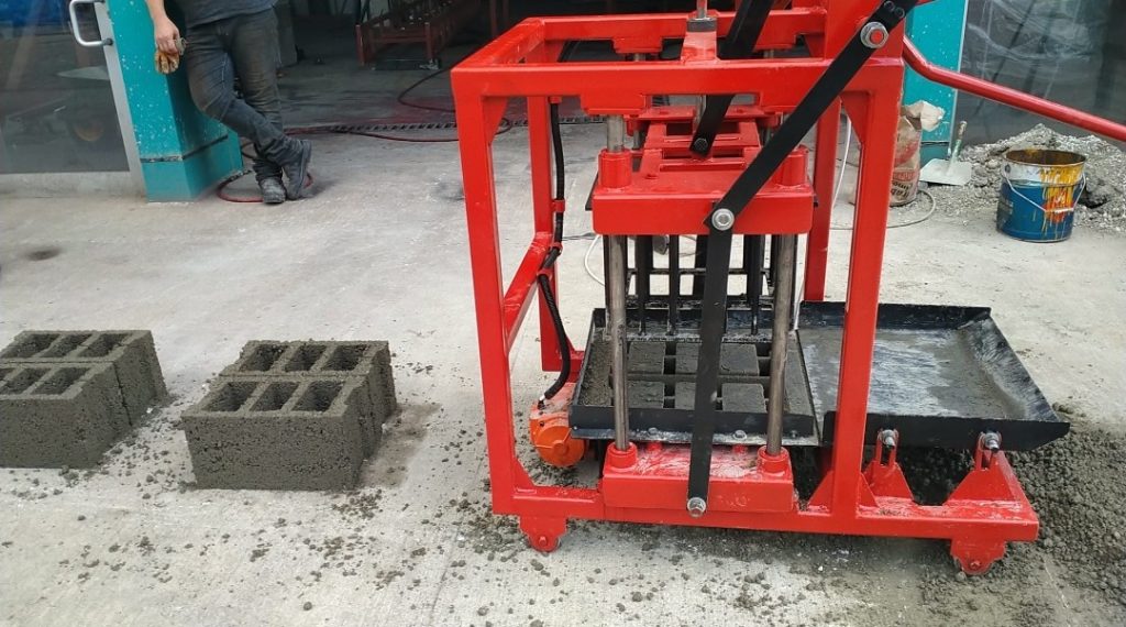 Производство бетонных блоков